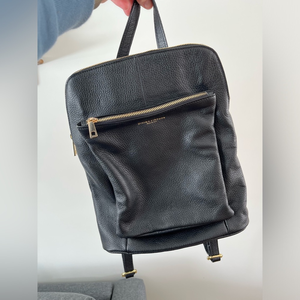 Divina Firenze Italian Leather Backpack